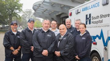 South Shore Health EMS team